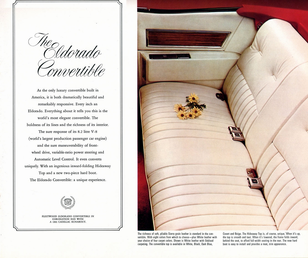 1972 Cadillac Prestige Brochure Page 10